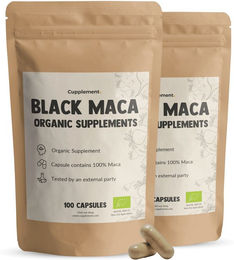 Cupplement Schwarze Maca Kapseln Bio Vegan Vegetarisch – Bild 1 von 1