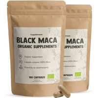 Produktbild von Cupplement Schwarze Maca Kapseln Bio Vegan Vegetarisch