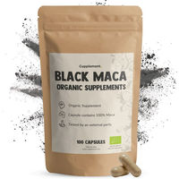 Produktbild von Cupplement Schwarze Maca Kapseln Bio Vegan Vegetarisch