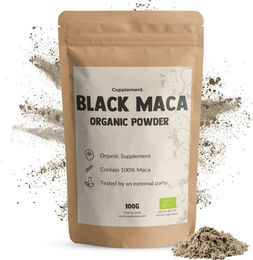 Cupplement Schwarzes Maca Pulver Bio Vegan – Bild 1 von 1