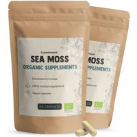 Produktbild von Cupplement Sea Moss Kapseln Bio 500 mg 120 Stück vegan und vegetarisch