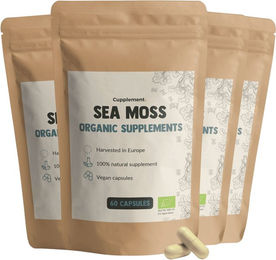 Cupplement Sea Moss Kapseln Bio 500 mg Vegan ohne Zusatzstoffe Multipack – Bild 1 von 1