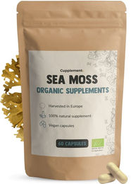 Cupplement Sea Moss Kapseln Bio 500 mg vegan und ohne Zusatzstoffe – Bild 1 von 1