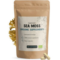 Produktbild von Cupplement Sea Moss Kapseln Bio 500 mg vegan und ohne Zusatzstoffe