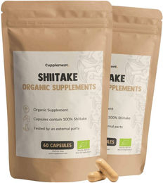 Cupplement Shiitake Kapseln Bio Vegan 120 Stück – Bild 1 von 1