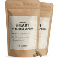 Produktbild von Cupplement Shilajit Extrakt Kapseln 500 mg vegan und vegetarisch
