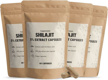 Cupplement Shilajit Extrakt Kapseln Vegan Vegetarisch 500 mg 1200 Stück – Bild 1 von 1