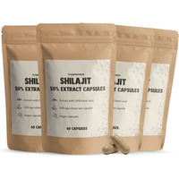 Produktbild von Cupplement Shilajit Extrakt mit 50% Fulvinsäure Kapseln vegan ohne Zusatzstoffe