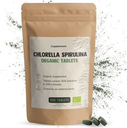 Cupplement Spirulina Chlorella Superfood-Mischung Bio Tabletten vegan vegetarisch – Bild 1 von 1