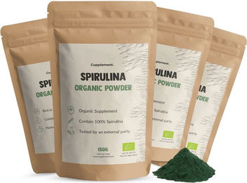 Cupplement Spirulina Pulver Bio Multipack Vegan und Ohne Zusatzstoffe – Bild 1 von 1