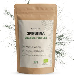 Cupplement Spirulina Pulver Bio Vegan ohne Zusatzstoffe 150 g – Bild 1 von 1