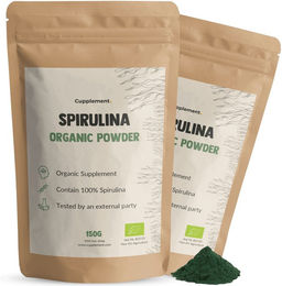 Cupplement Spirulina Pulver Bio Vegan ohne Zusatzstoffe 3x 1000 g – Bild 1 von 1