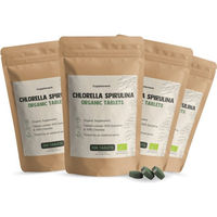 Produktbild von Cupplement Spirulina Tabletten Bio 500 mg Vegan und ohne Zusatzstoffe 1200 Stück