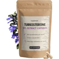 Produktbild von Cupplement Turkesterone Extrakt Kapseln 500 mg vegan ohne Zusatzstoffe 60 Stück