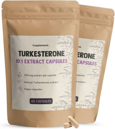 Cupplement Turkesterone Extrakt Kapseln 500 mg vegan ohne Zusatzstoffe – Bild 1 von 1