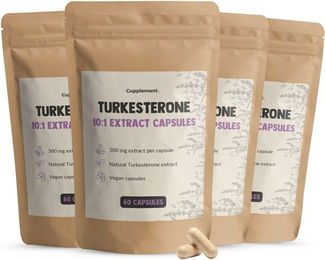 Cupplement Turkesterone Extrakt Kapseln vegan ohne Zusatzstoffe – Bild 1 von 1