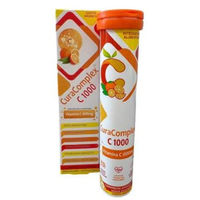 Produktbild von Cura Farma CURA COMPLEX C Brausetabletten mit Vitamin C 20 Stück
