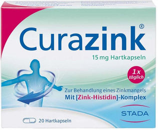 Curazink Zink Kapseln für Kinder und Erwachsene – Bild 1 von 1