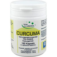 Produktbild von CURCUMA VEGI Kapseln vegetarisch 180 Stück von G & M Naturwaren Import GmbH & Co. KG