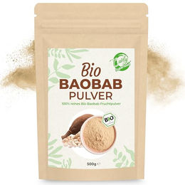 Curly Superfood Baobab Pulver Bio 500g ohne Zusatzstoffe – Bild 1 von 3