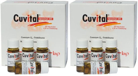 Cuvital liposomal 100 Trinklösung mit Ubiquinon von Köhler Pharma, alkoholfrei, laktosefrei und glutenfrei – Bild 1 von 1