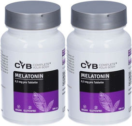 CYB Melatonin 0,5 mg Tabletten vegan und glutenfrei 600 Stück – Bild 1 von 1