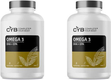 CYB Omega 3 DHA + EPA Kapseln 240 Stück – Bild 1 von 3