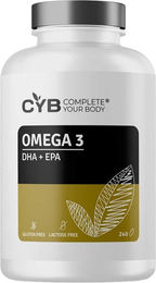 CYB Omega-3 Kapseln mit 240 mg DHA und 360 mg EPA – Bild 1 von 3