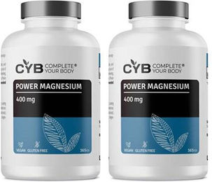 CYB Power Magnesium 400 Kapseln mit Magnesiumoxid – Bild 1 von 1