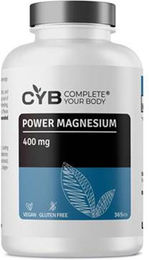 CYB Power Magnesium 400 mg Tabletten glutenfrei und laktosefrei für Sportler – Bild 1 von 2