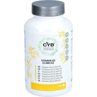 Produktbild von CYB Vitamin D3 2000 IE Tabletten 365 Stück vegetarisch glutenfrei laktosefrei