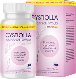 Cystiolla Kapseln von Glory Products OÜ mit Pflanzenextrakten, Mineralstoffen und Vitaminen, 90 Kapseln – Bild 1 von 1