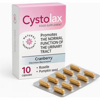 Produktbild von Cystolax Kapseln mit Cranberry pflanzlicher Ursprung 10 Kapseln