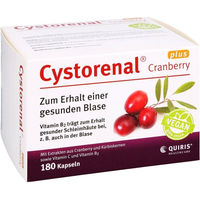 Produktbild von Cystorenal Cranberry plus Kapseln mit Kräuter-Komplex von Quiris Healthcare 180 Stück