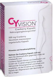 CYVISION Cranberry Kapseln vegetarisch und glutenfrei 30 Stück – Bild 1 von 2