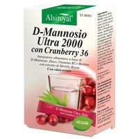 Produktbild von D MANNOSIO ULTRA 2000 Cagnola Cranberry Sticks vegan 10 Stück