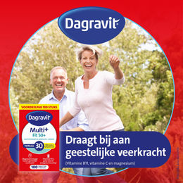 Dagravit Total 30 Vital 50+ Multivitamine für Senioren 100 Tabletten – Bild 1 von 3