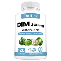 Daitea DIM Supplement 200 mg 120 Kapseln Nahrungsergänzungsmittel – Bild 1 von 2