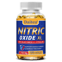 Produktbild von Daitea Nitric Oxide XL Nahrungsergänzungsmittel mit Maca und L-Citrullin 120 Kapseln