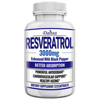 Produktbild von Daitea Resveratrol 3000 mg Kapseln 120 Stück