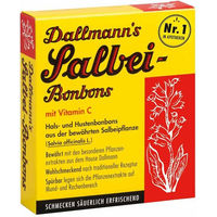 Produktbild von Dallmann's Salbei-Lutschtabletten mit Vitamin C, 20 Stück, 37 g