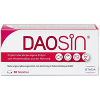 Produktbild von DAOSIN Tabletten 1,1 Mio. HDU laktosefrei und glutenfrei 30 Stück