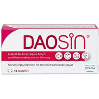 Produktbild von Daosin Tabletten laktosefrei und glutenfrei 10 Stück
