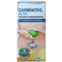 Produktbild von Darmwohl Altai Apfelpektin Kapseln von Pharmafocus Healthcare vegan ohne Gelatine 90 Stück