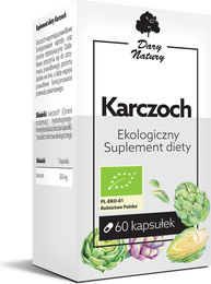 Dary Natury Artischocke Bio Kapseln 550 mg 60 Stück – Bild 1 von 1
