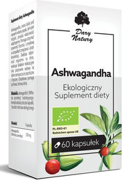 DARY NATURY Ashwagandha 520 mg Kapseln 60 Stück – Bild 1 von 1