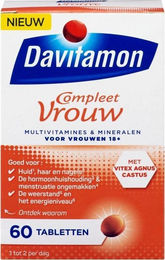 Davitamon Compleet Vrouw Multivitamin Tabletten für Frauen 60 Stück – Bild 1 von 2