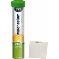Produktbild von Day by Day Magnesium Brausetabletten mit Stevia zuckerfrei 14 Stück