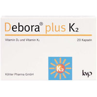 Produktbild von Debora plus K2 Kapseln