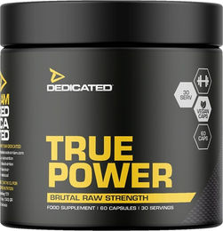 Dedicated True Power Kapseln 60 Stück zuckerfrei und ohne Zusatzstoffe – Bild 1 von 2